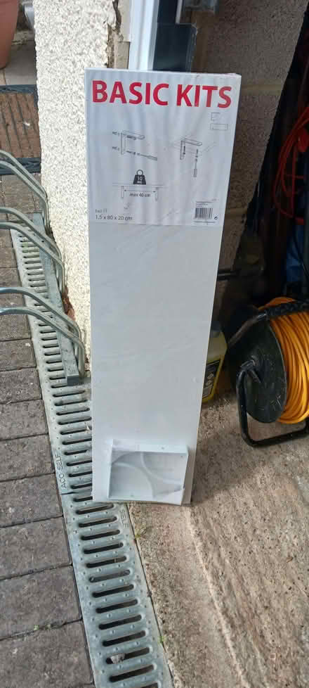 Photo of free Basic white shelf kit- new (Dean Court OX2) #1