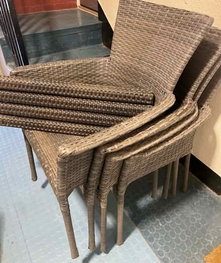 Photo of free Patio table and 4 chairs (Downham BR1) #1