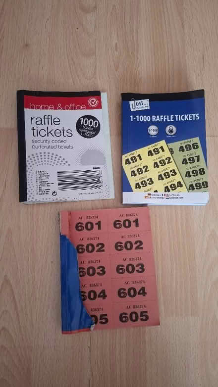 Photo of free Raffle tickets (St Helens TN35) #2