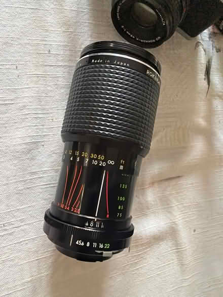 Photo of free Minolta camera and Rokinon lens (White Plains) #2