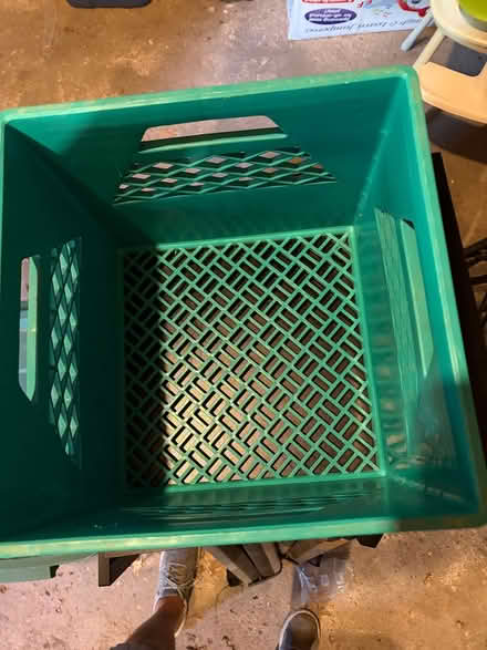 Photo of free Reid’s Dairy milk crates (Ellesmere and Orton Park) #1
