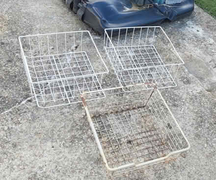 Photo of free 3 metal mesh storage organiser's (TW14) #2