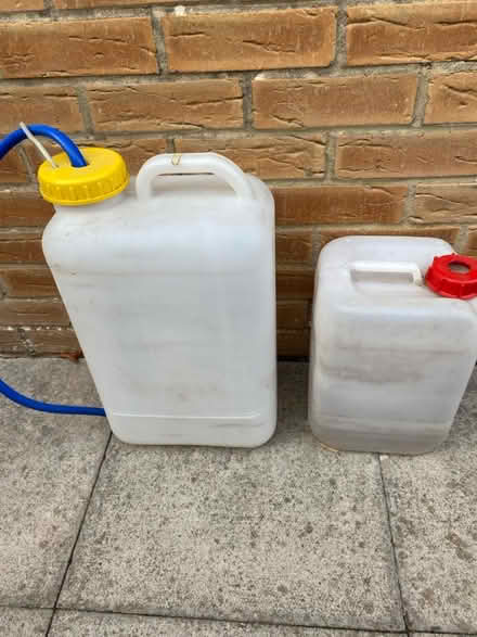Photo of free Camper van water containers (Portsmouth - PO4 Milton) #1
