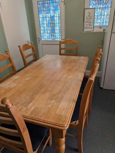Photo of free Table and chairs (Catford SE6) #2