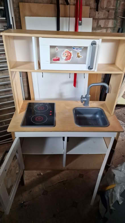 Photo of free Children's wooden play kitchen (Shrub End CO2) #3