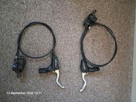 Photo of free Pair of Hayes Nine hydraulic bike brakes, not working. (Woodlands TW7) #2