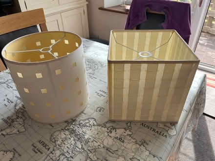 Photo of free Cream coloured lightshades (Penrith CA11) #1