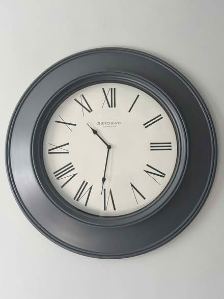 Photo of free Large wall clock (Eh12 7nh) #1