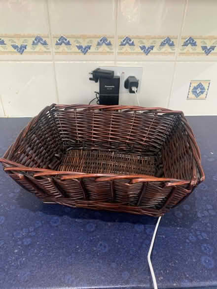 Photo of free Wicker basket (Clayton-Le-Woods, PR25) #1