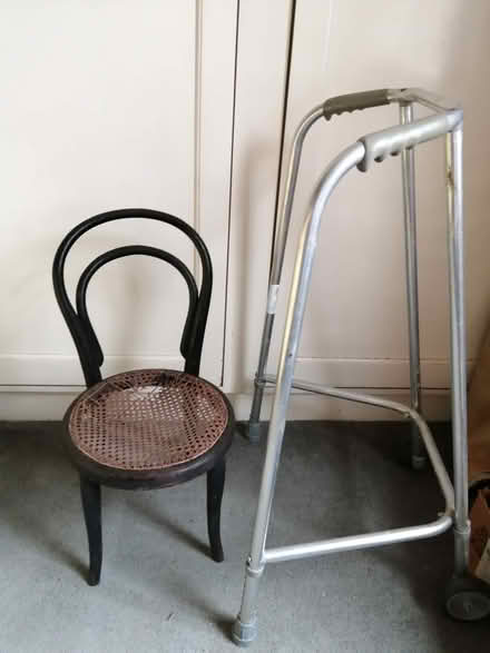 Photo of free Child's cane seated chair (Eastfield PE1) #1