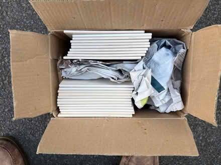 Photo of free Floral tiles (West Horsley KT24) #2