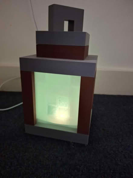Photo of free Colour changing Minecraft lamp (Stantonbury, MK14) #1