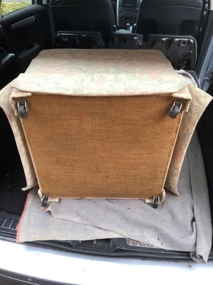 Photo of free Pouffe with storage and wheels (Southwood GU14) #3