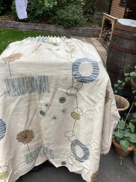 Photo of free Two lined heavy linen curtains (Brooke NR15) #1