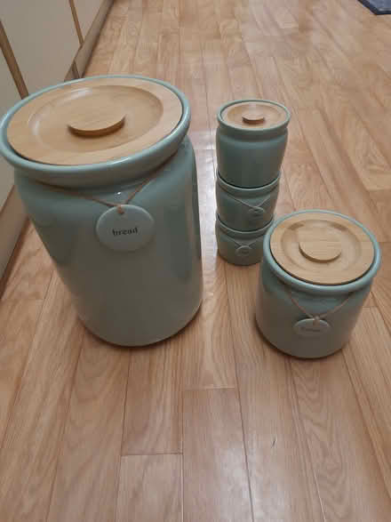 Photo of free Biscuit barrel, tea,coffee,sugar (Bebington CH63) #1