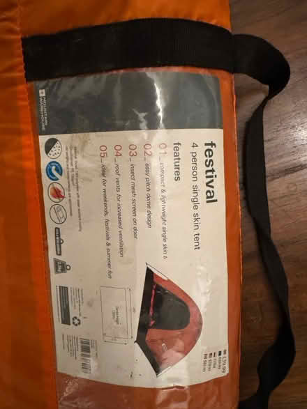 Photo of free Small orange tent (Cotham BS6) #1