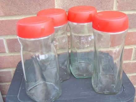 Photo of free 4 large coffee jars (Durrington BN13) #1
