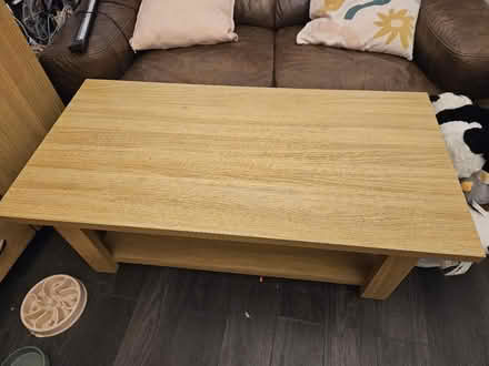 Photo of free Wood coffee table (Radcliffe M26) #1