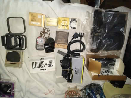 Photo of free Photographic Accessories (Film/Nikon) Flash, meters, filters (Clifton BS8) #1
