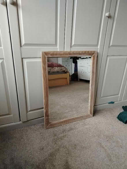 Photo of free Mirror in wooden frame (Telford and Wrekin TF7) #1