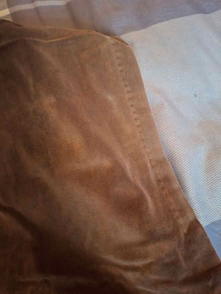Photo of free 2 high quality velvet door curtain for upcycling (Ulverley Green B92) #3