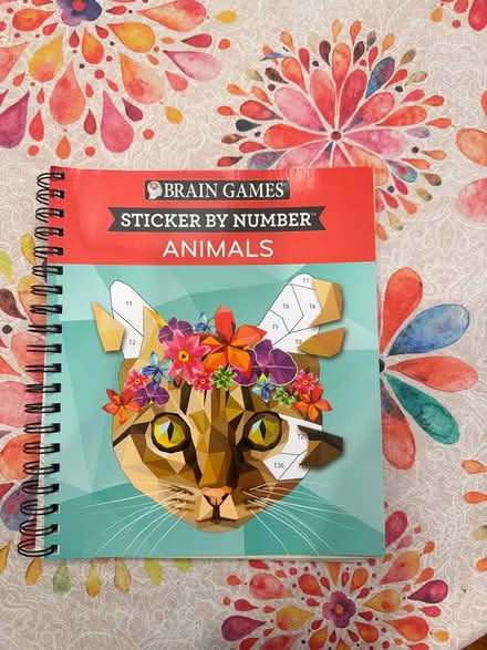 Photo of free Sticker by number: animals book (Dupont Circle) #1