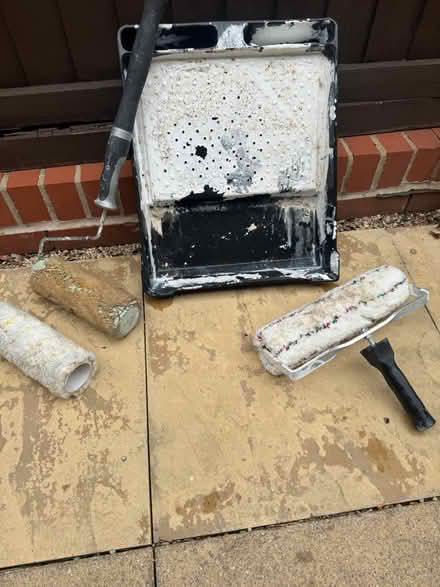 Photo of free Large size paint rollers and tray (Goffs oak EN7) #2