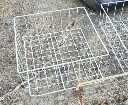 Photo of free 3 metal mesh storage organiser's (TW14) #1