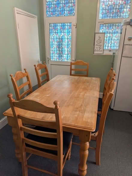 Photo of free Table and chairs (Catford SE6) #1