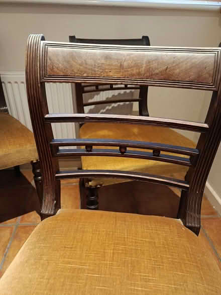 Photo of free 5 dining chairs (Burnham) #3