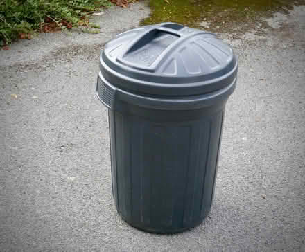 Photo of free Black plastic bin (Freshford BA2) #1
