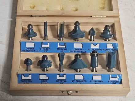 Photo of free Router Bit Set (Whitfield CT16) #3