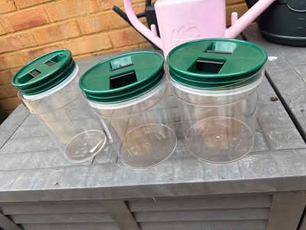 Photo of free Storage pots (Brickhill MK41) #1
