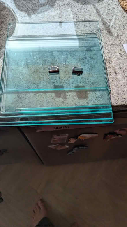 Photo of free 6 Glass Shelves (Cottingley BD18) #1