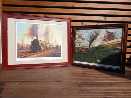 Photo of free Pair Lovely Framed Train Pictures (Southport, PR9) #1