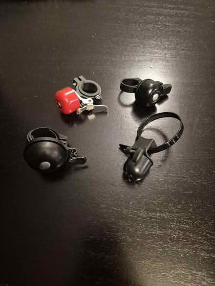 Photo of free 4 x small bike bells (Withington M14) #1