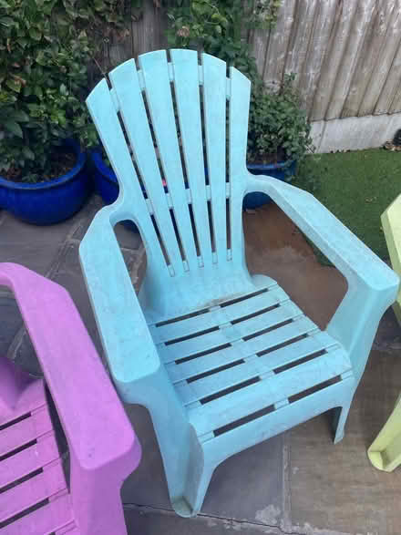 Photo of free Three garden chairs (Diglis WR5) #3