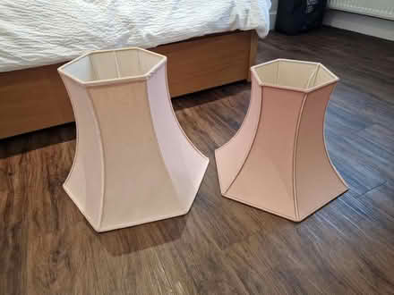 Photo of free Two pink lampshades (Mill road area CB1) #1