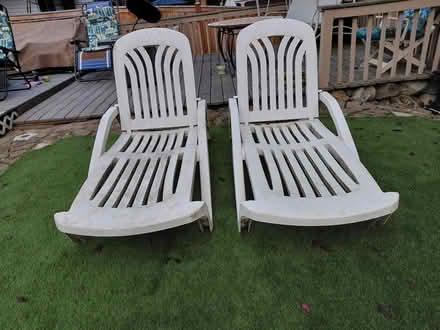 Photo of free Two Reclining Patio Lounge Chairs (Juanita (Kirkland)) #1