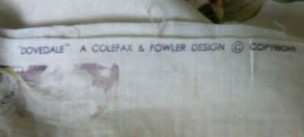 Photo of free COLEFAX & FOWLER LINEN 'Dovedale' QUALITY CURTAIN FABRIC (Hoohill FY3) #2