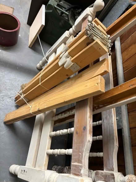 Photo of free Single pine bed (Longthorpe PE3) #2