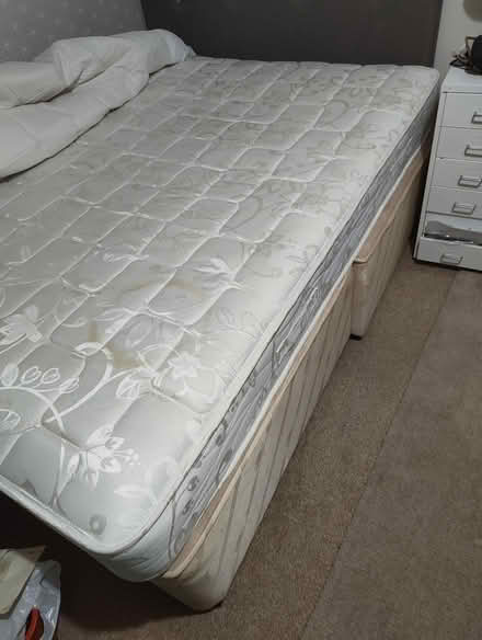 Photo of free Double divan bed and mattress (Peel street ME14) #3