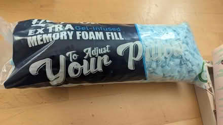Photo of free Gel pillow refill fluff (North Cambridge) #1
