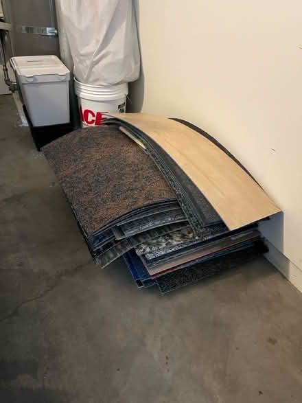 Photo of free BIG LOT of NEW carpet tiles (Phinney Ridge) #3