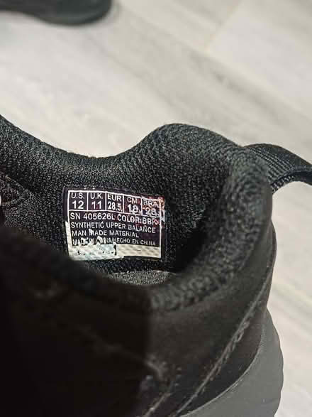 Photo of free Boys size 12 black leather Skechers (Haylands Way MK41) #4