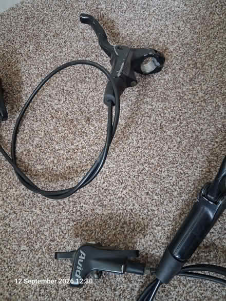 Photo of free Pair of Avid hydraulic brakes in need of TLC (Woodlands TW7) #2