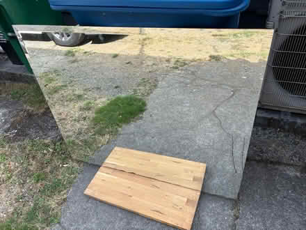 Photo of free 42” x 35” frameless mirror (Ravenna) #1