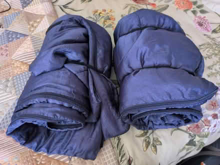 Photo of free 2 single sleeping bags (Stanway CO3) #1
