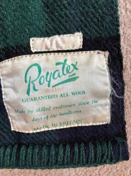 Photo of free Two green and blue wool blankets (Great Boughton CH3) #2