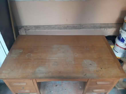 Photo of free Oak wooden desk (Chester) #4